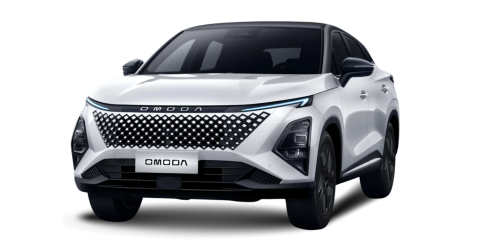 Omoda 5 Premium blanco con techo negro