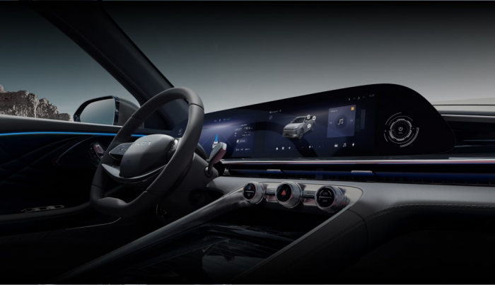 Doble pantalla curva de 12,3